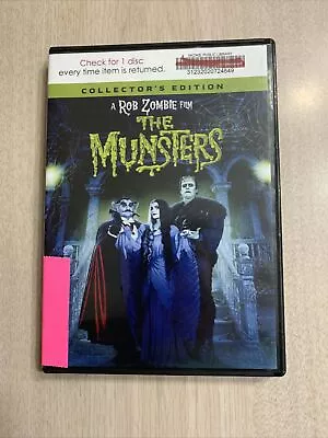 THE MUNSTERS DVD 2022 PLAYS GREAT! Directed By ROB ZOMBIE • $5