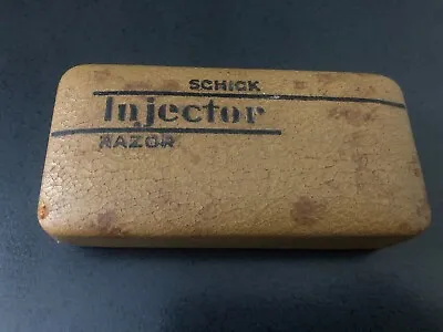 Vintage WW Era Schick Injector Safety Razor W/ Case & Blades 1942 • $25