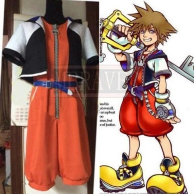 £56.40 • Buy Kingdom Hearts 1 Sora Cosplay Costume Adult Halloween Custom