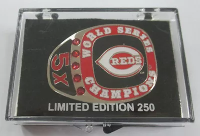 2015 All Star Game Ltd Edit Cincinnati Reds 5 Time World Series Champs Ring Pin  • $10