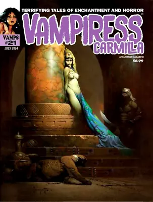 Vampiress Carmilla Magazine #21 July 2024 Nm 9.4 (unread) Warrant Pub Vampirella • $7.95