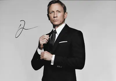 Daniel Craig Actor James Bond Signed Photograph 1 *With Proof & COA* • £125