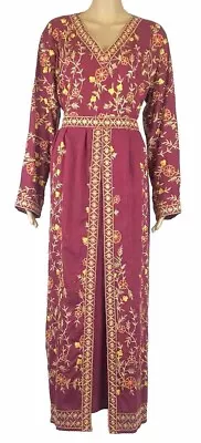 Ladies Abaya Dress Maxi Embroidered SM LXL And XXL -  Now Available ! • £26.99