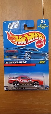 Vintage 1999 Hot Wheels By Mattel  BLOWN CAMARO  #229 DIE CAST TOY UNOPENED  • $17.77