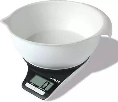 Salter Digital Scale Measuring Jug LCD Display White Jug 1.25 Litre- 1089 BKWHDR • £14.95