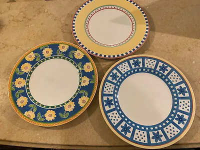 Set Of 3 Villeroy & Boch Twist Mix & Match Dinner Plates Bea Clea Anna • $75