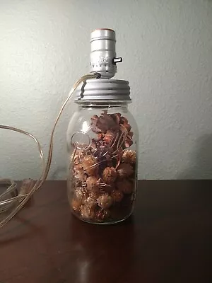 Leviton Ball Perfect Mason Jar Lamp 60w Country Chic • $25