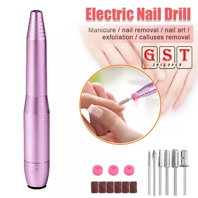 Electric Nail Drill File Machine Toe Finger Nails Sander Polisher Manicure Care • $12.99
