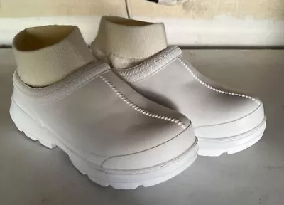 Ugg Women's Tasman X Waterproof Slip On Clog Shoes Sz 9 In White • $60