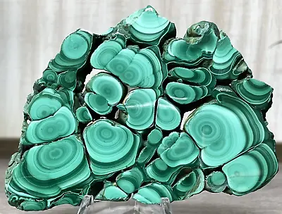 183g MALACHITE SLAB 💚 Green Mineral Slice Chakra Witch Crystal Specimen Reiki • $199