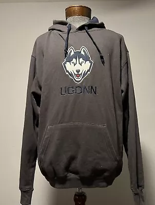 University Of Connecticut Huskies UCONN Hoody Sweatshirt Mens XL • $19.99
