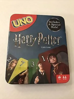 Mattel UNO Harry Potter Card Game In Tin Metal Box  • $12.60