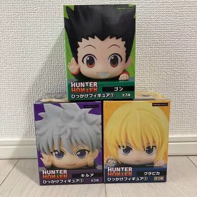 Hunter X Hunter Gon Killua Kurapika Hook Hikkake Figure Set Of 3 Vol.1 FuRyu JP • $132.86