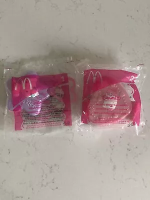 2002 Sanrio Hello Kitty Set Of 2 McDonald’s Happy Meal Toys Sealed • $10