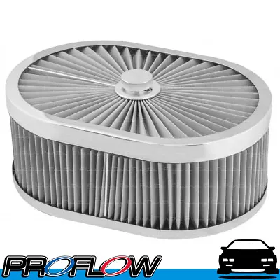 PROFLOW Flow Top Air Filter Cleaner 12 X9 X5  Washable Reusable Flat Base S/S • $186.93