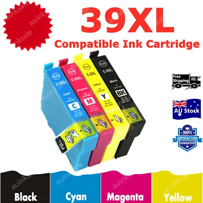 $9 • Buy Compatible 39 XL 39XL Ink For Epson Home XP2105 XP4105 XP-2105 XP-4105 Printer