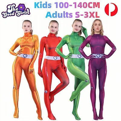 Totally Spies Cosplay Costume Jumpsuits Halloween Party Kids Adults Book Week AU • $27.59