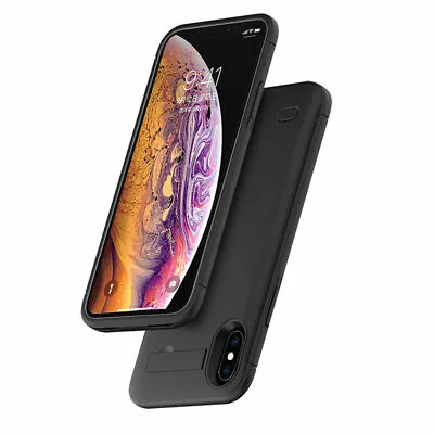 5000mah Portable Charger Case External Power Pack Battery Cover For IPhone X /XS • £13.59