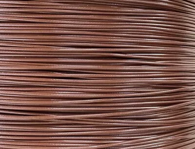 BROWN Vinyl Coated Cable 1/16  - 3/32  7x7: 50 100 200 250 500 1000 Ft • $13.50