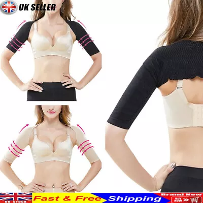 £7.50 • Buy Women Seamless Body Shaper Arm Slimmer Compression Tops Garment Post Surgical