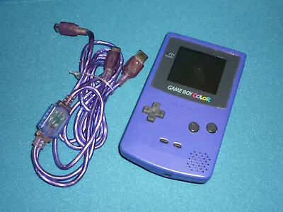 Nintendo Gameboy Color Console Purple - FAULTY Colour • £32