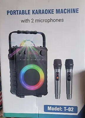 VerkTop KARAOKE MACHINE Portable PA System Rechargeable Bluetooth • $60