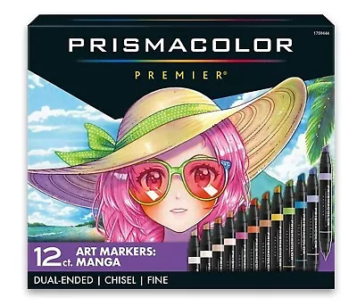 Prismacolor Premier Art Markers 12 Color Manga Set - NEW • $21.99