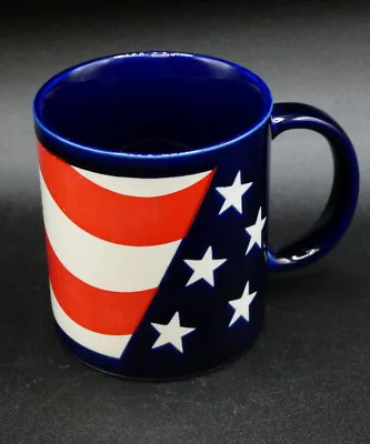 Vintage Fourth Of July 4th American Flag Patriotic Cup Mug Otagiri Made In Japan • $5