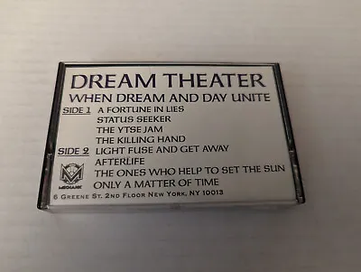$25 • Buy Rare Dream Theater When Dream Day Unite Promo Industry Only Cassette Tape 1989