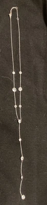 $11 • Buy Nadri Brand Lariat Style Crystal Beaded Necklace. Stunning!