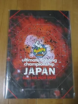 UFC 23 In Japan Program PRIDE RIZIN MMA • $150