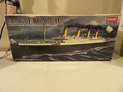 Vtg RMS Titanic Model 1459 1/600th Scale Academy Minicraft Model 2000 Open Box • $39.99