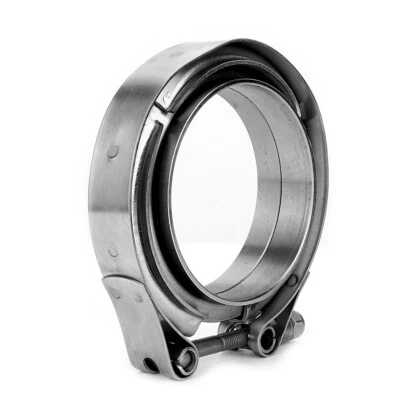 $23.18 • Buy 2.75 Inch Turbo Exhaust Down Pipe Stainless Steel V-Band Clamp With 2 Flange