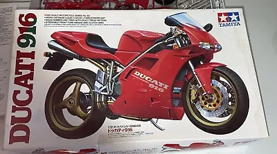 TAMIYA 1/12 BIKES DUCATI 916 Motorbike Model Kit No 14068 • £11.99