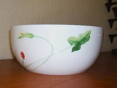 Mikasa Optima Classic Calla Large Vegetable Salad Serving Bowl 9.25  X 4  Nice!! • $24.95