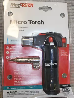 Mag-Torch Butane Tabletop Micro Torch MT780 Microsoplete Trigger Start Ignition  • $19.95