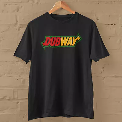 DUBWAY T-SHIRT (Camper Dub Van Sub Way Reggae Bass Carnival Festival T2 T3 T4 T5 • £14.99