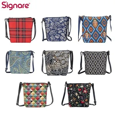 $21.99 • Buy Crossbody Sling Bag In Fashion Tapestry Design By Signare
