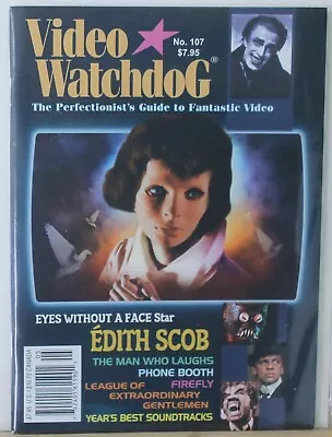 VIDEO WATCHDOG MAGAZINE No 107 Eyes Without A Face • $7.95
