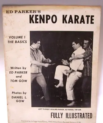 $29.97 • Buy Ed Parker Kenpo Karate #1 Basics Book -Vintage 1967