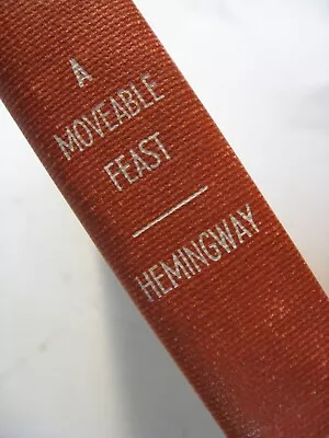 1st Edition  Hemingway  A Moveable Feast  1964  Memoirs  Paris  Library Copy • $9.95