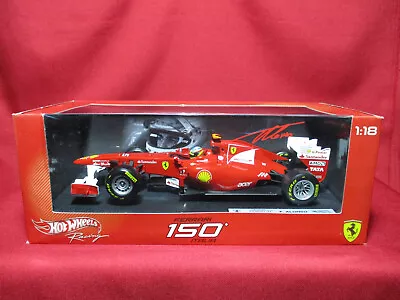 1:18 Fernando Alonso F150 Italia 2011 Scuderia Ferrari F1 Racing Car Hot Wheels • $146.78