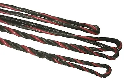 52  Actual Length BLACK & RED B-50 DACRON FLEMISH TWIST BOWSTRING Recurve Bow  • $22.99