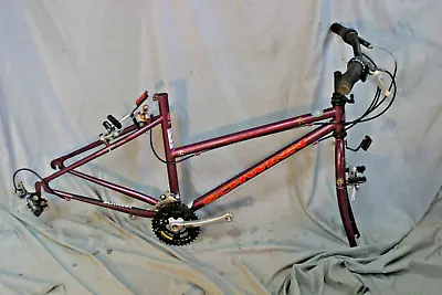 1995 Schwinn Clear Creek Hybrid Bike Frameset 16  Small Chromoly Steel Ships USA • $56.78