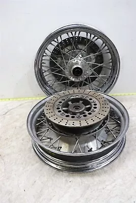 1996-1997 Kawasaki Vulcan 1500 Front & Rear Rim Wheel Set W/ Brake Rotors • $149.99