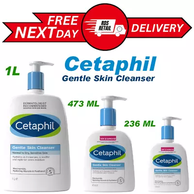 Cetaphil Gentle Skin Cleanser Face & Body Wash For Normal To Dry Sensitive Skin • £19.99