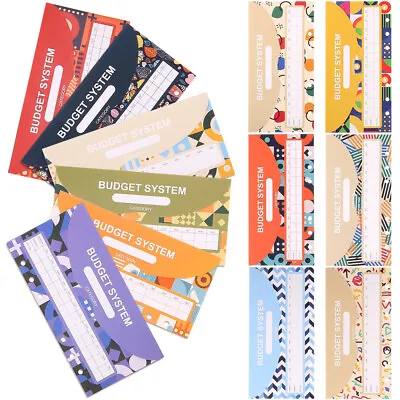  12Pcs Binder Cash Envelopes Loose-leaf Budget Envelopes Decorative Money • $9.87