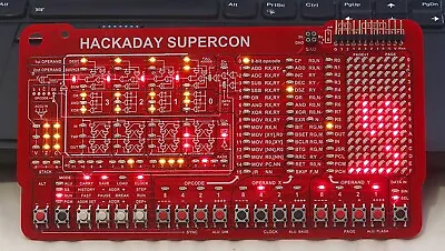 Rare Vintage Design Supercon 4 Bit Computer Program Binary And Assembly Code • $199