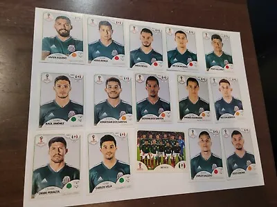 $2 • Buy 2018 Fifa World Cup Russia Panini Sticker Team Mexico