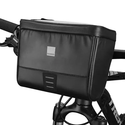 Bicycle Front Handlebar Bag Bike Frame Pannier Pouch MTB Waterproof Phone Bags • $26.99